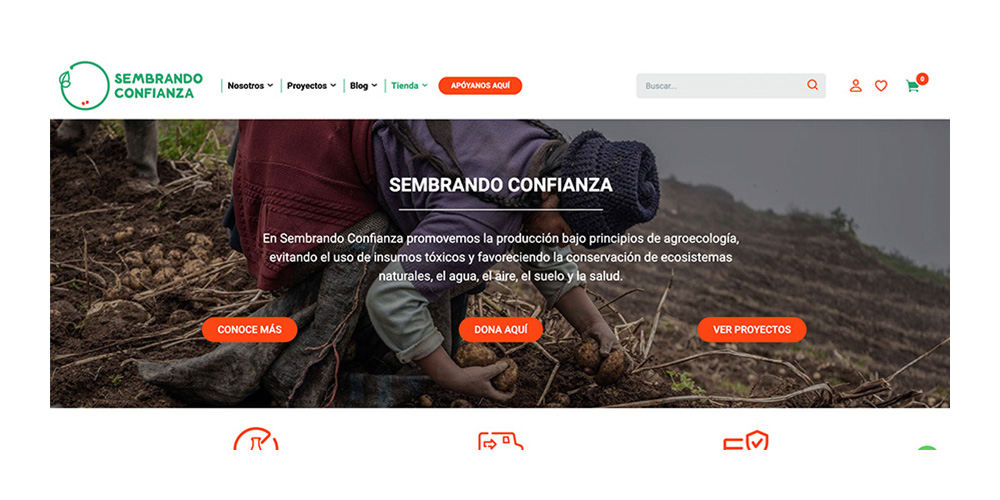 sembrando confianza - Proyecto Web